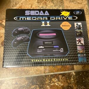 Mega Drive II Video Game Console - Black